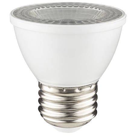 Sunlite LED 60W Equivalent 500 Lumens E26 Base Dimmable ETL 4000K MR16 Short Neck Light Bulb, 6PK 80084-SU